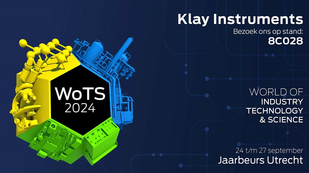 Klay Instruments will be exhibiting at the  WOTS 2024 in Utrecht. September 24-27.